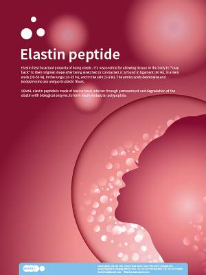 Elastin and Elastin Peptides